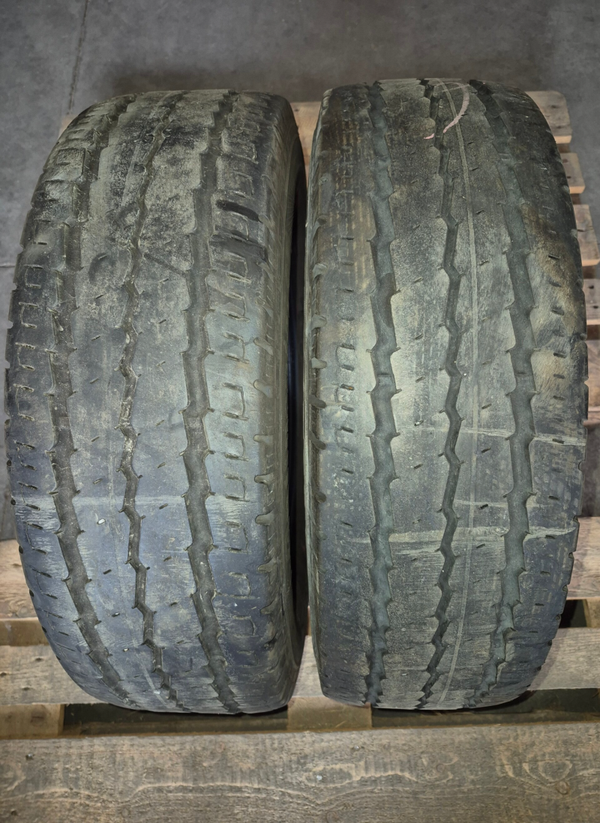 N 02 GOMME 225 75 R 16 DA CARICO 116 R CONTINENTAL VANCO CAMPER ESTIVO DOT 2017 RIF 3084