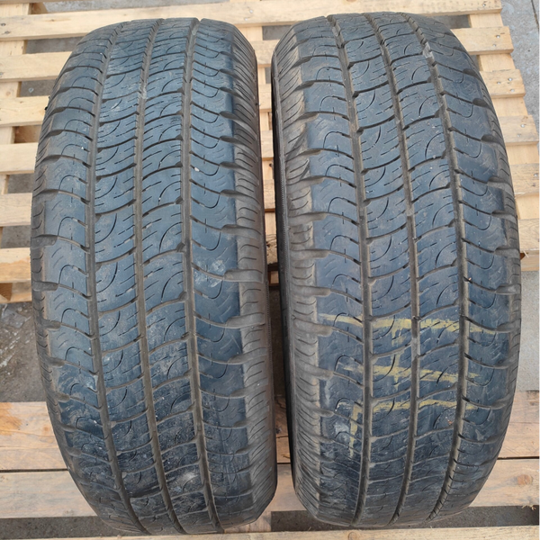 N 02 GOMME 195 60 R 16 DA CARICO 99 H GOODYEAR CATGO  ESTIVO DOT 2012 RIF 3444