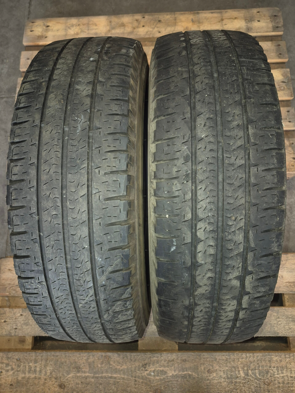 N 02 GOMME 225 75 R 16 DA CARICO  116 Q V MICHELIN AGILIS CAMPING ESTIVO DOT 2017 RIF 3042