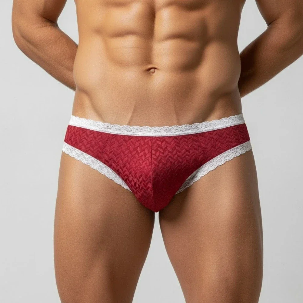 Rode Kantlook Heren Slip