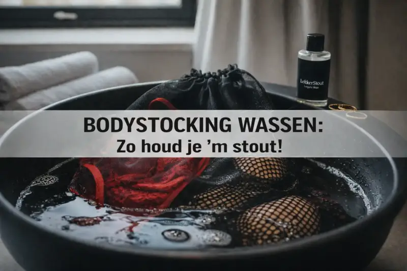 Bodystocking wassen zonder ladders en slap elastiek