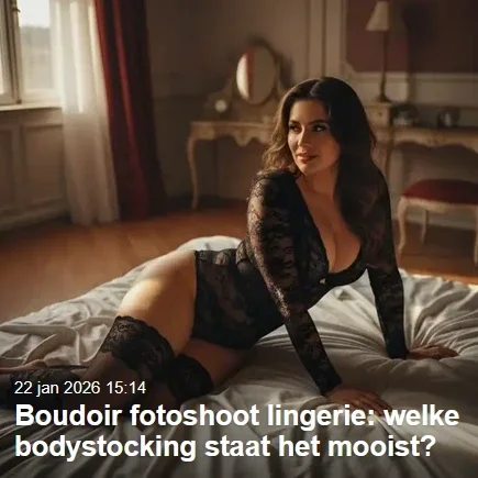 Boudoir fotoshoot lingerie blog