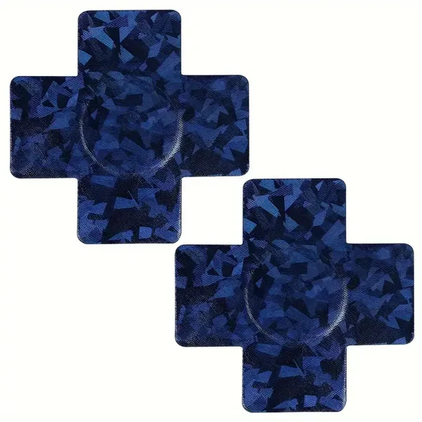 Festival Tepelstickers Blauw Schitterend