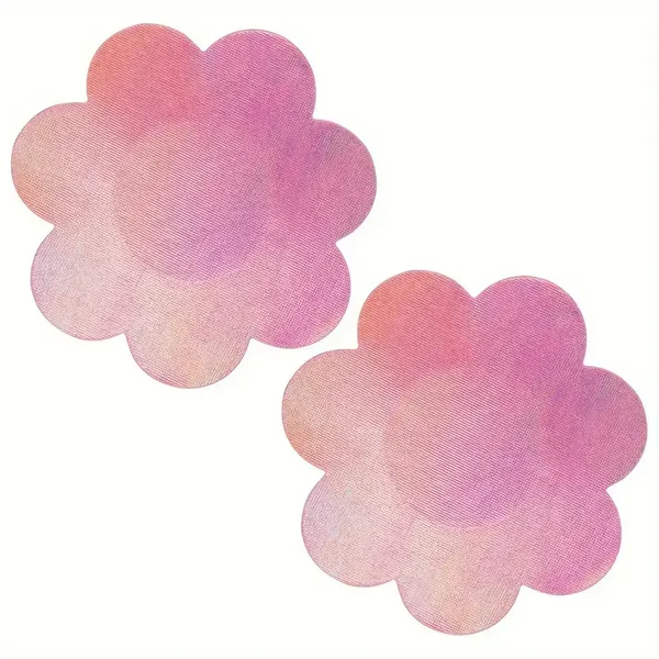Roze Ombre Tepelstickers Bloem | Glans Festival Design