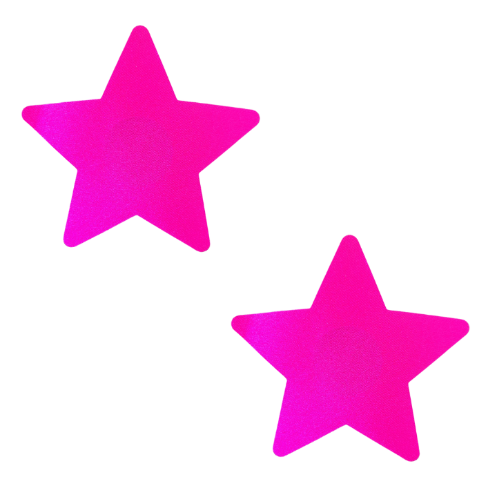 Festival Tepelsticker Roze Ster