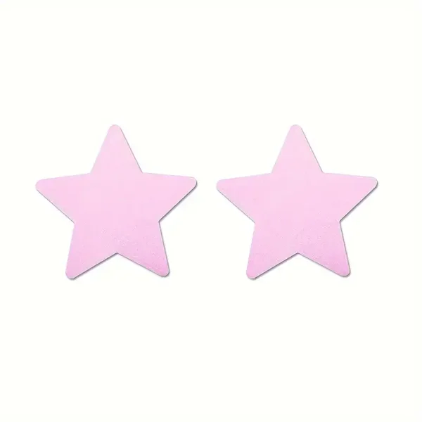 Festival Tepelsticker Roze Ster Semi Mat