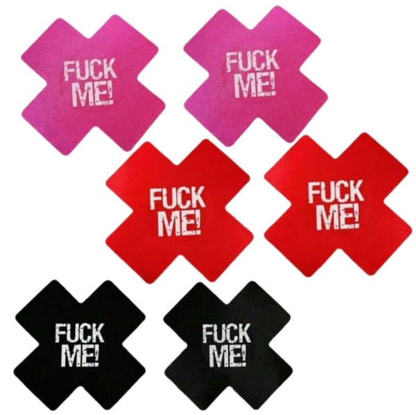 FUCK ME! Tepelstickers: Brutaal & Sexy