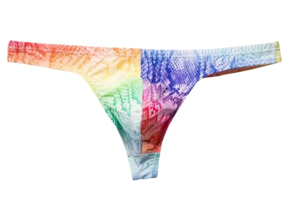 Heren String Multicolor - Stijlvolle Elastische Tanga