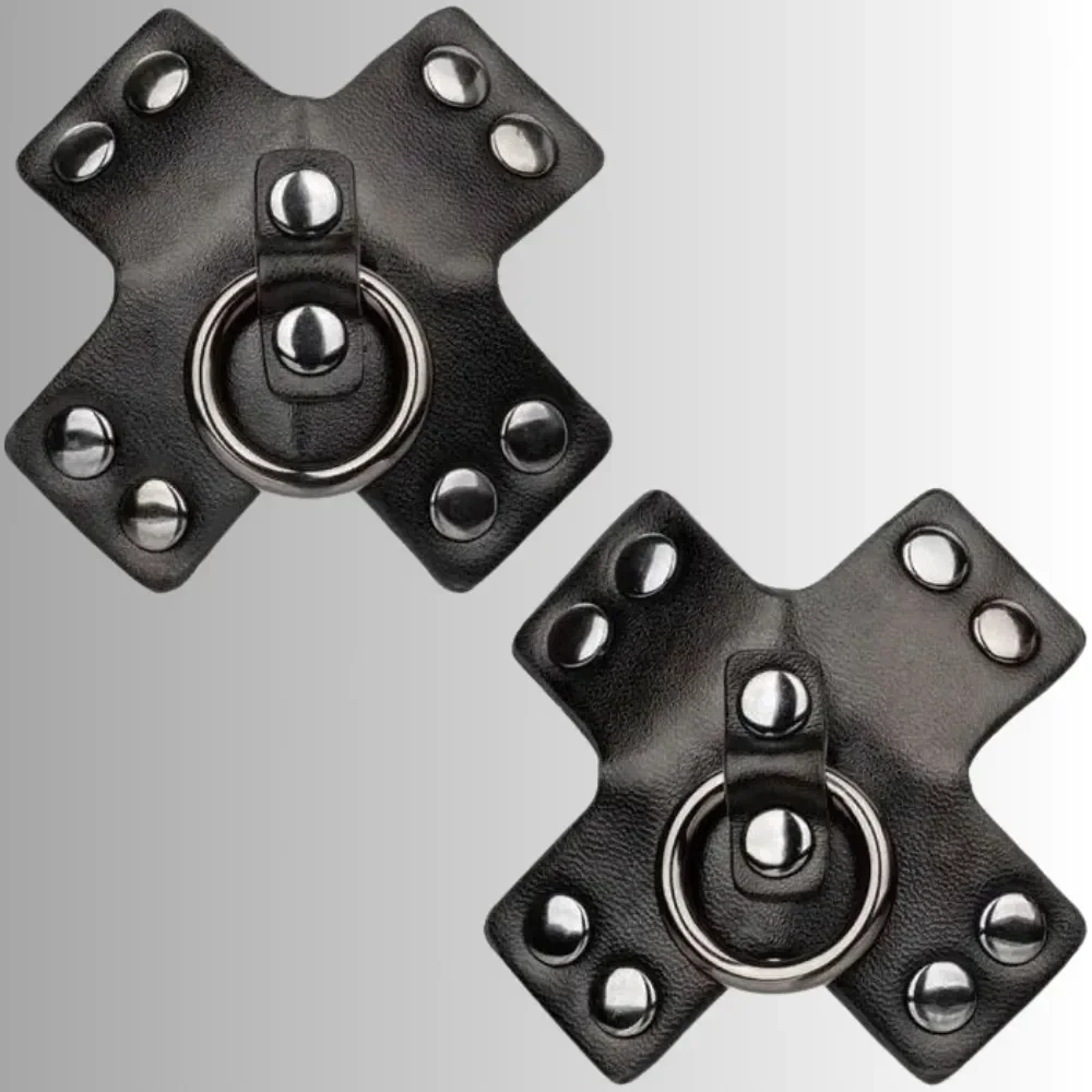 BDSM Tepelstickers met Ring - Nipple Covers