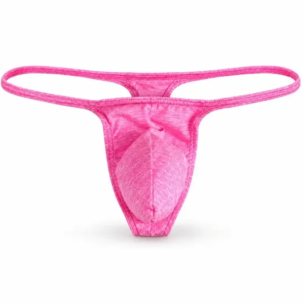 Roze Heren String - Lage Taille en Dunne Band