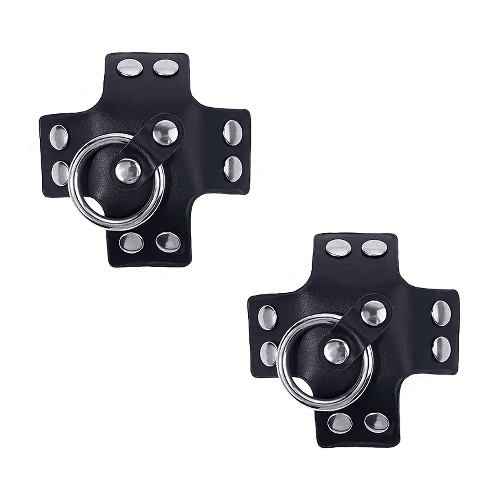 BDSM Tepelstickers met Ring - Nipple Covers