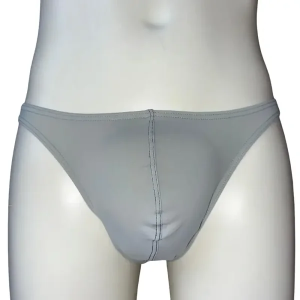 Grijze Ice Silky Heren String