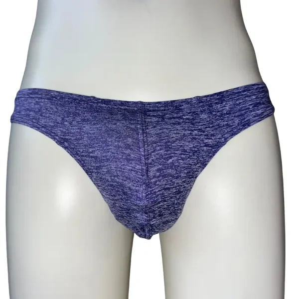 Paarse Melange Heren String