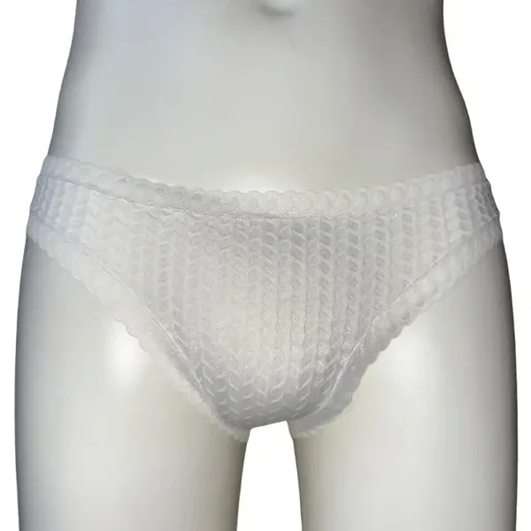 Witte Kantlook Heren Slip