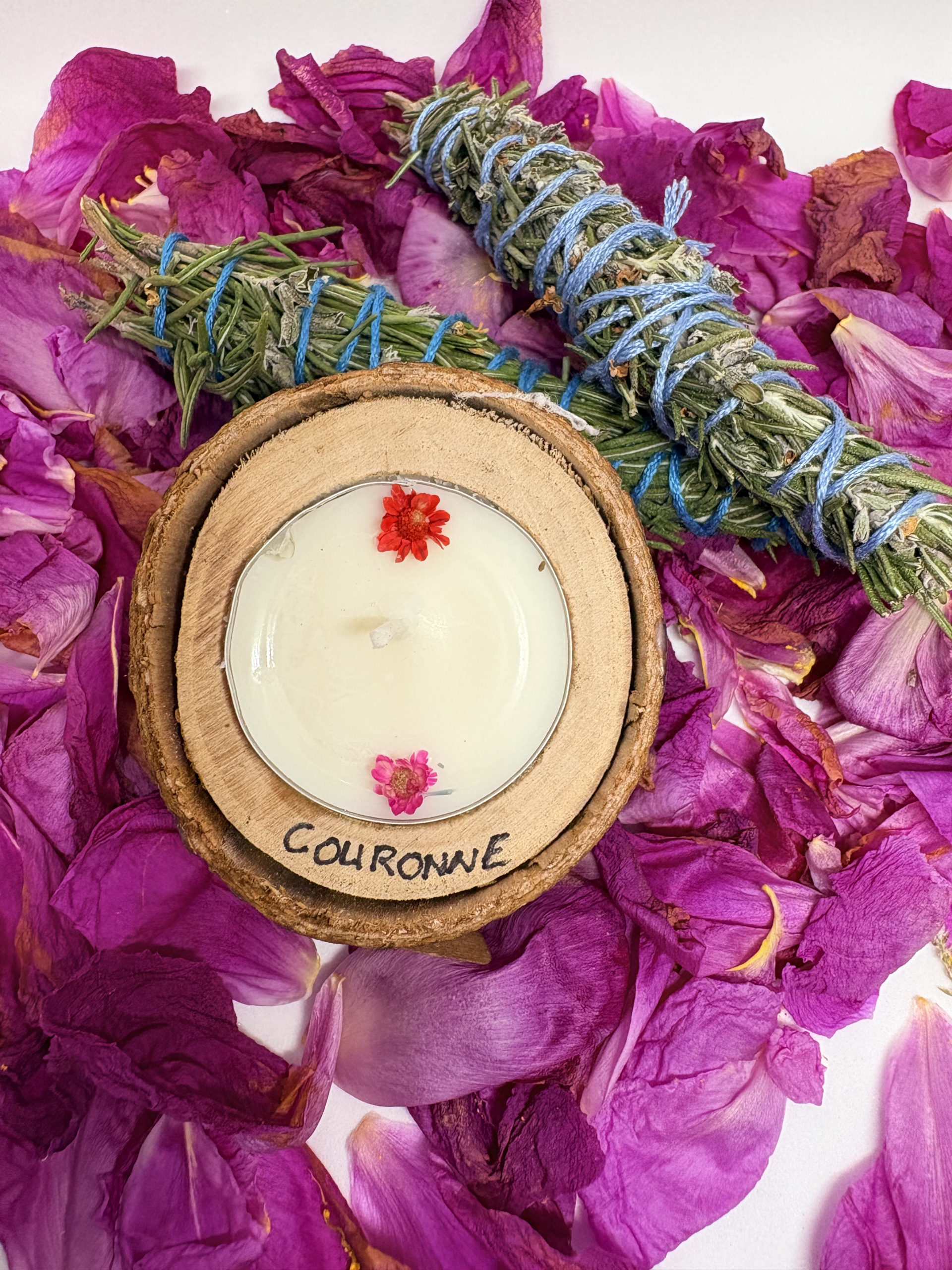 Recharge bougie "Chakra Couronne"