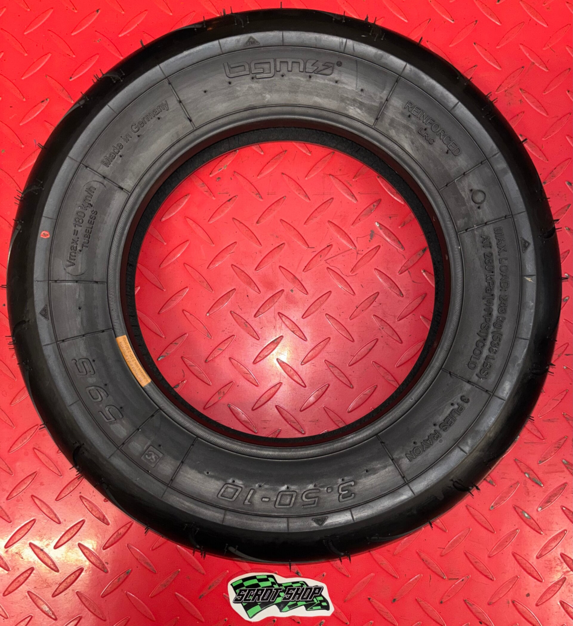 3.50 x 10 BGM Sport Tyre