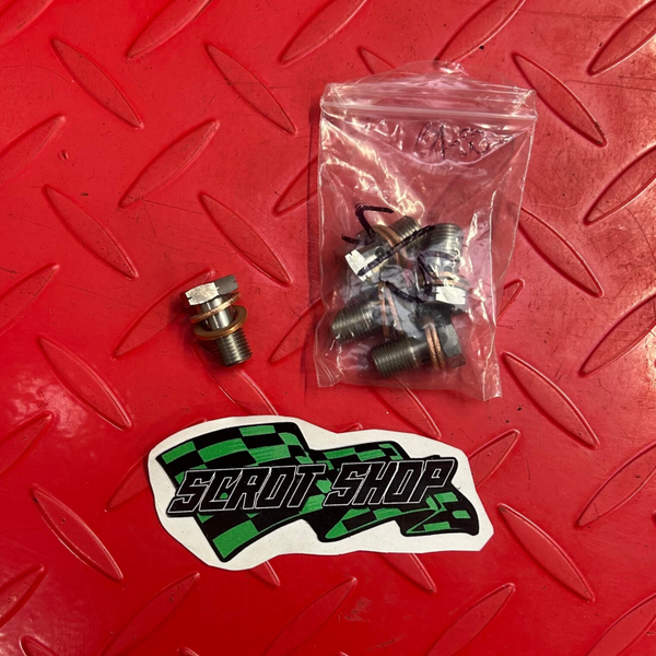 Brake Caliper Banjo Bolt Stainless M10x1mm Piaggio-Gilera-Vespa