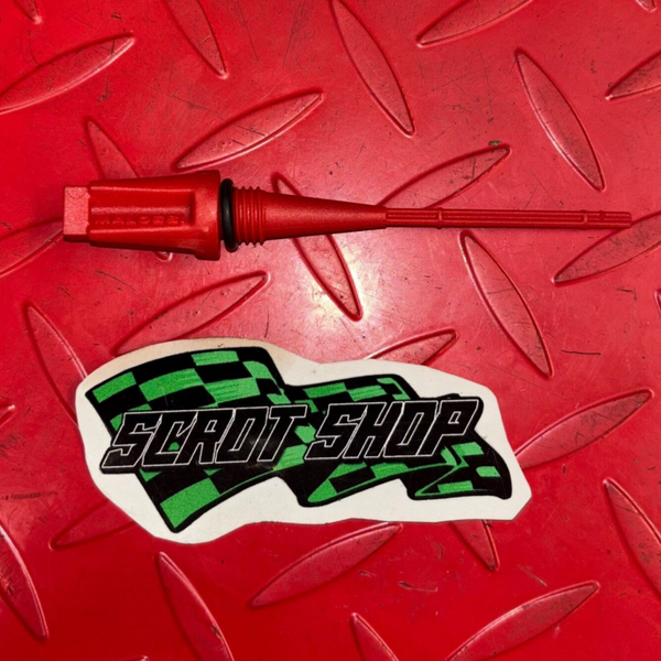 Gearbox Oil Dip Stick Malossi Red 50-300cc