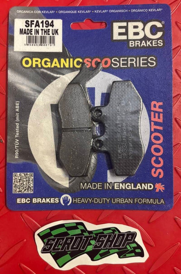 EBC Brake Pads - Gilera 125-180cc Etc