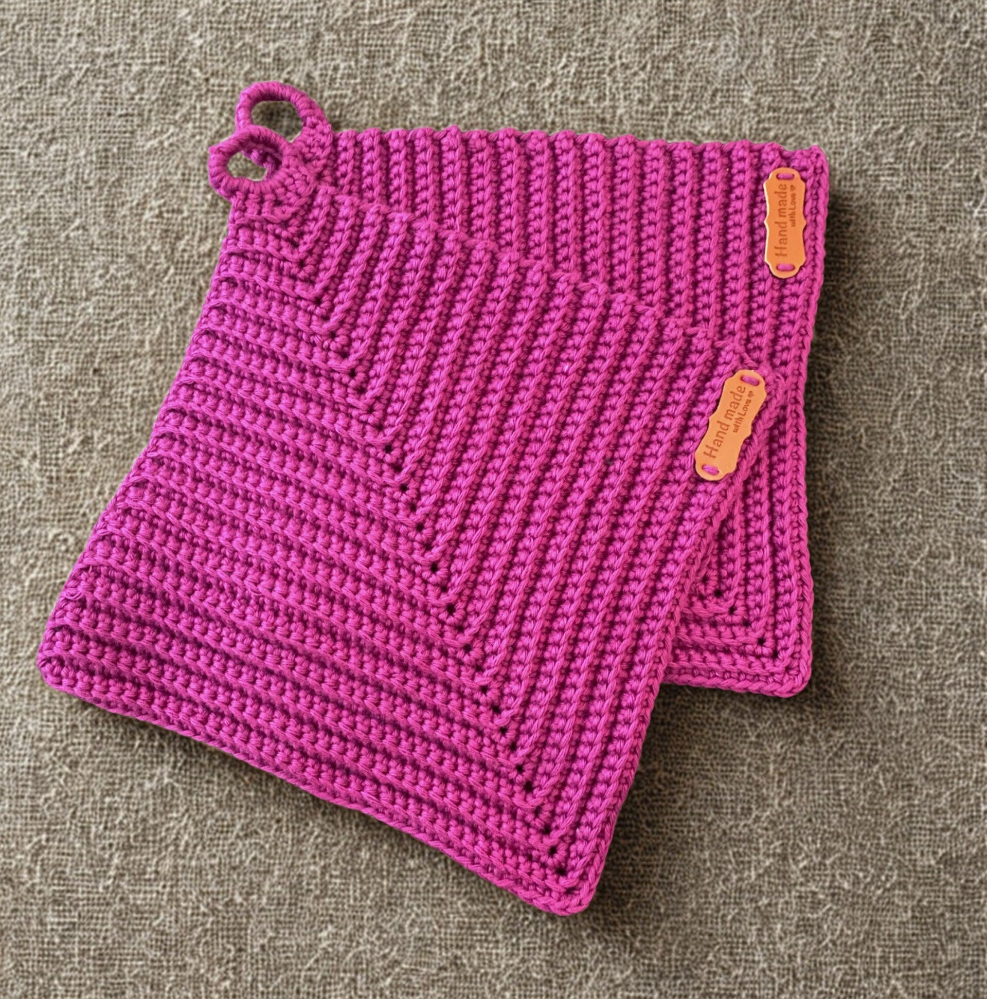 Topflappen „de Pottlappen“, Brombeere*