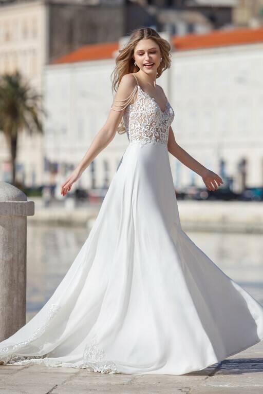 robe de mariée tendance, moderne.Instant de Luxe Liège