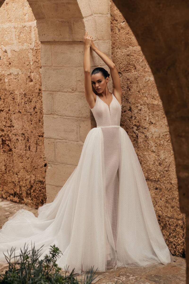 robe de mariée sirène avec sur jupe Liège Instant de Luxe