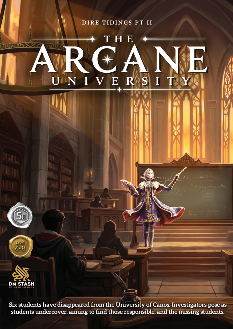 Arcane University: Dire Tidings pt 2 (digital)