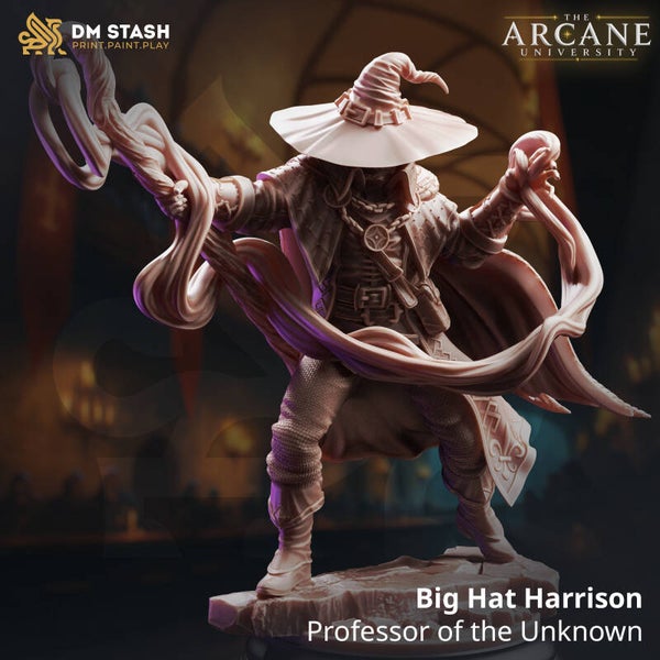 Big Hat Harrison- Professor of the Unknown