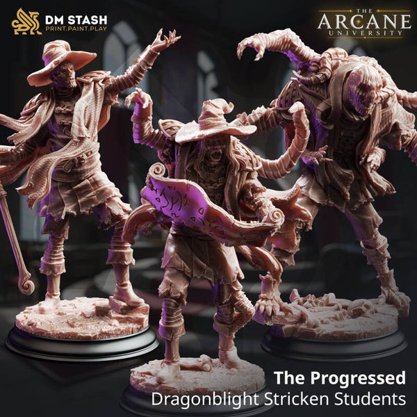 The Progressed - Dragonblight Stricken Students (set of 3)