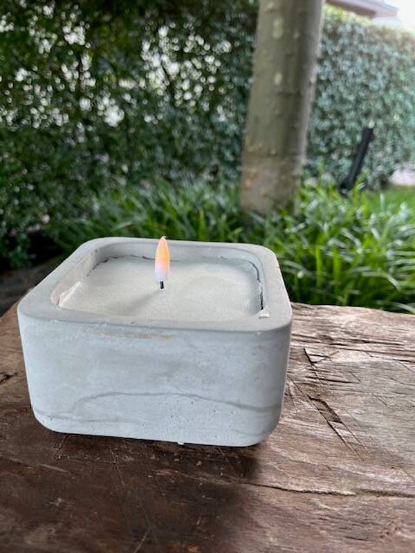 LED Buitenkaars Betonlook 🕯️