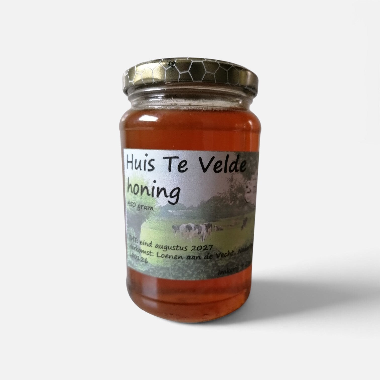Huis Te Velde honing 450 gram