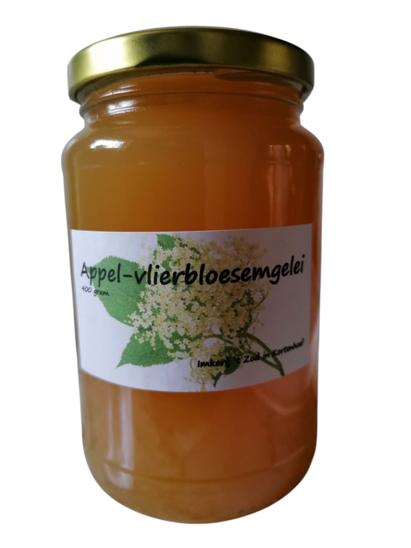 Appel-vlierbloesemgelei