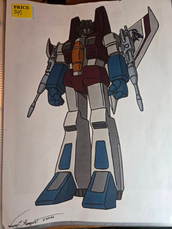 G1 Transformers Starscream Cartoon accurate