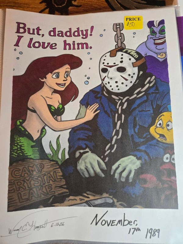 But Daddy I Love Him Ariel/Jason Vorhees
