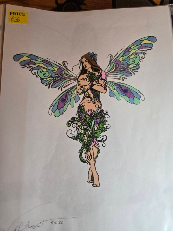 Pastel Fairy Crossed Arms