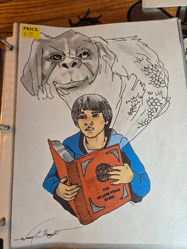 Sebastian and Falcore (The Neverending Story)