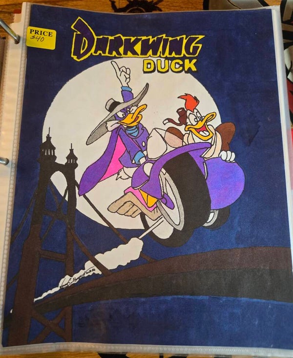 Darkwing Duck " Drake Malard" and Launchpad McQuack