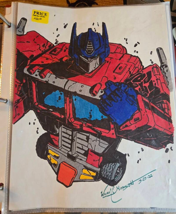 G1 Transformers Optimus Prime Bust