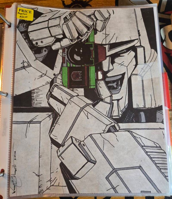 G1 Megatron Copying The Joket