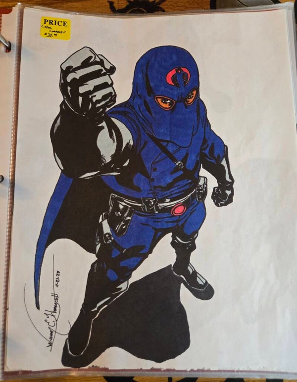 G.I. Joe " Cobra Commander" Hooded
