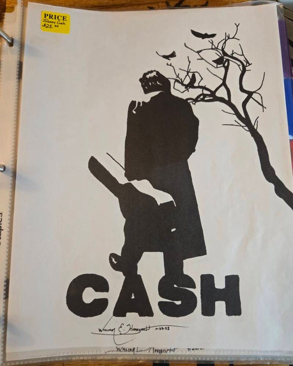 Johnny Cash with Blackbirds