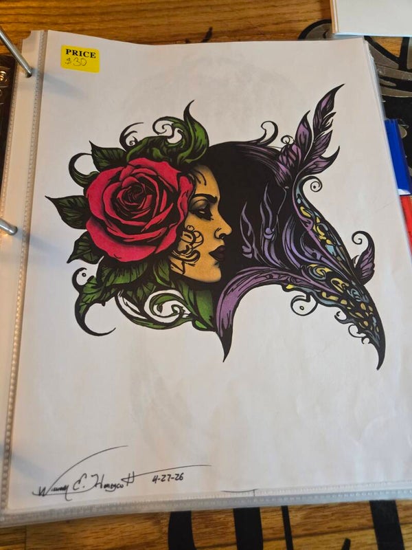 Latin Tattoo Design