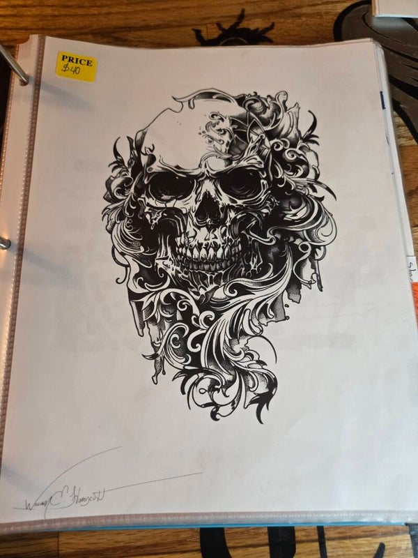 Skull Tattoo Design