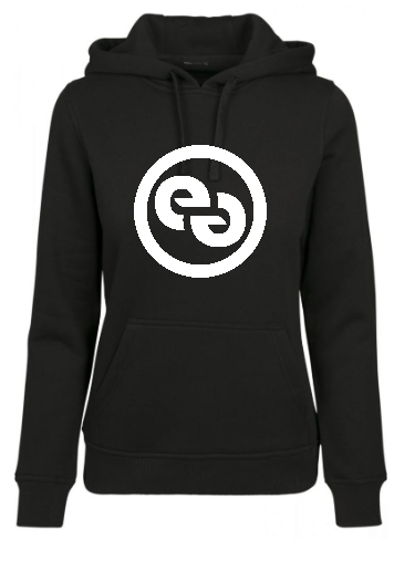 BY EGGENS | Hoodie dames - zwart