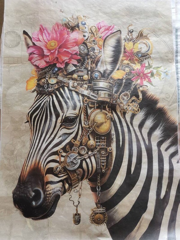 SECONDS - Zebra 2 A2 40gsm Fibreless Rice Paper (S14)