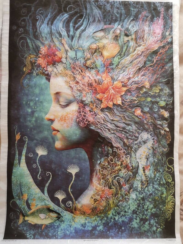 SECONDS - Mermaid Queen A2 30gsm Fibre Rice Paper (S21)