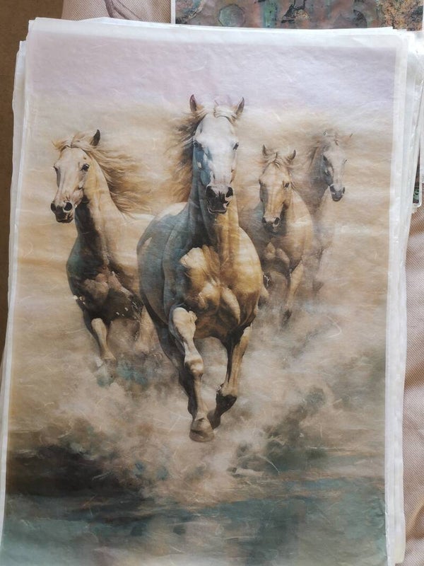 SECONDS - Clockwork A2 30gsm Fibre Rice Paper (S26)