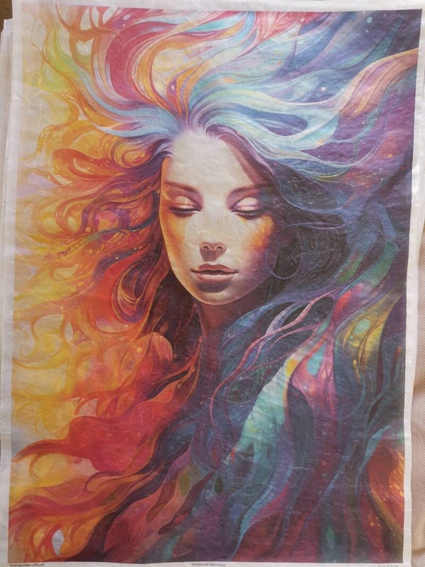 SECONDS - Mermaid A2 30gsm Fibre Rice Paper (S28)