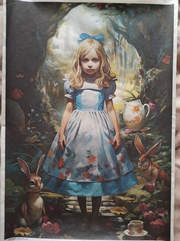 SECONDS - Alice 8 A3 40gsm Fibreless Rice Paper (C1)