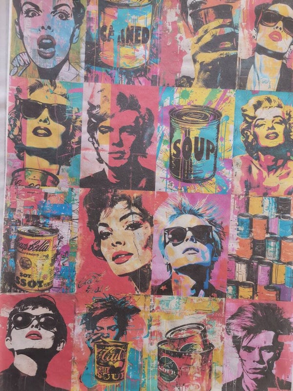 SECONDS - pop collage A3 40gsm Fibreless Rice Paper (C14)